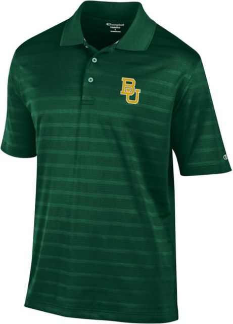 Baylor University Textured Solid Polo - ONLINE ONLY