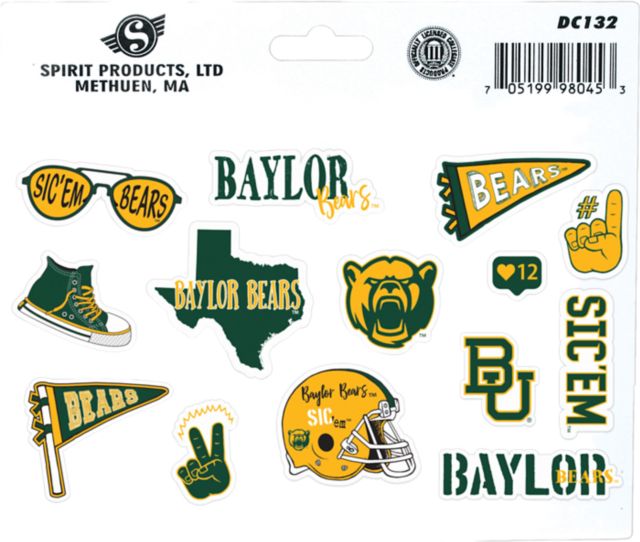 Sic 'Em Baylor Keychain