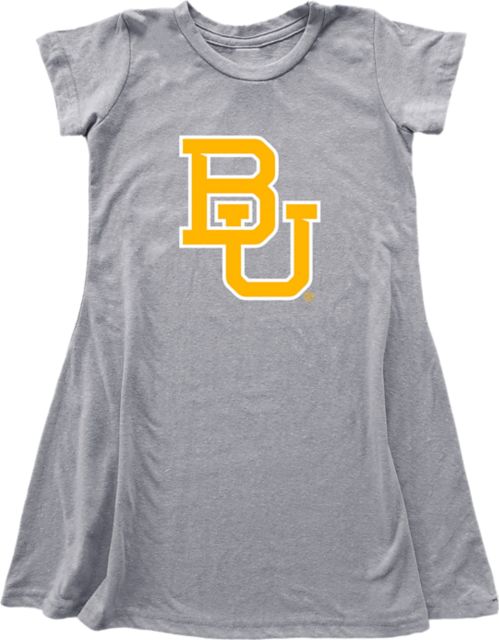Baylor University Girl's Toddler Short Sleeve T-Shirt Dress - ONLINE ONLY