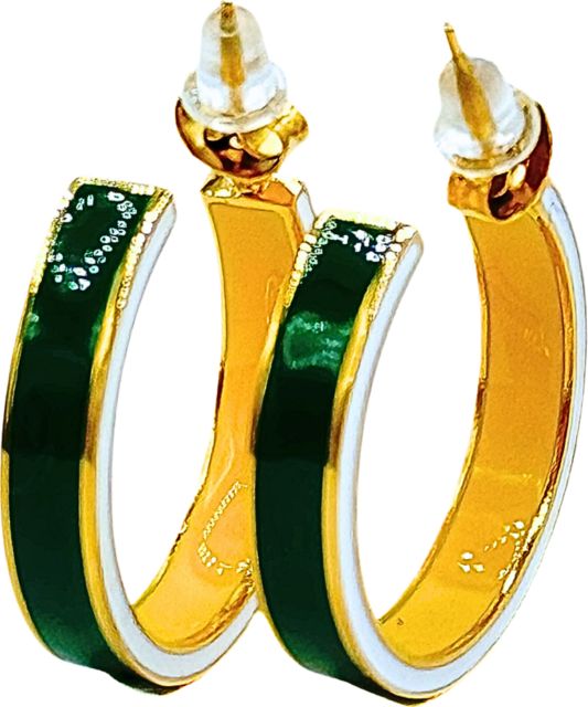 Baylor University Hoop Earrings