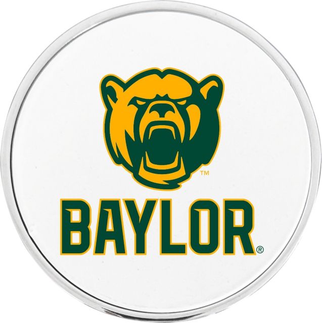 Baylor University Bears Circle Adhesive Emblem