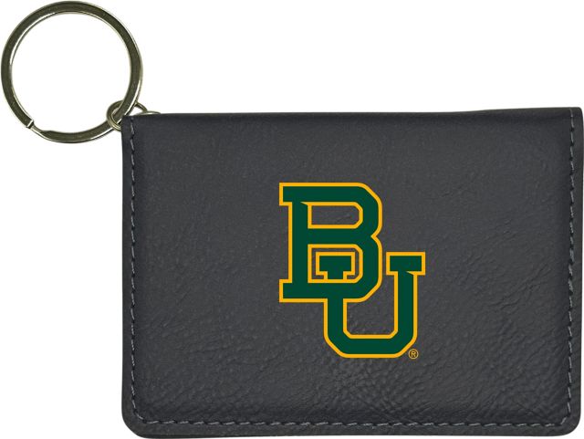 Baylor University Bears Leather ID Holder