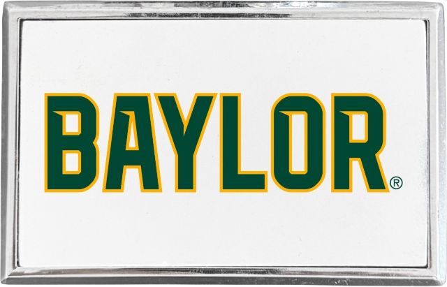 Baylor University Rectangle Adhesive Emblem