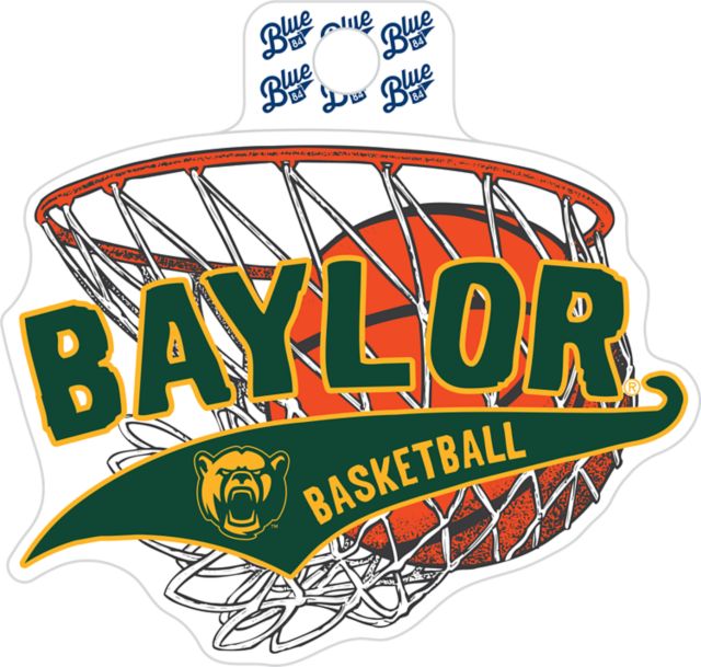 Baylor University Bears Basketball Sticker