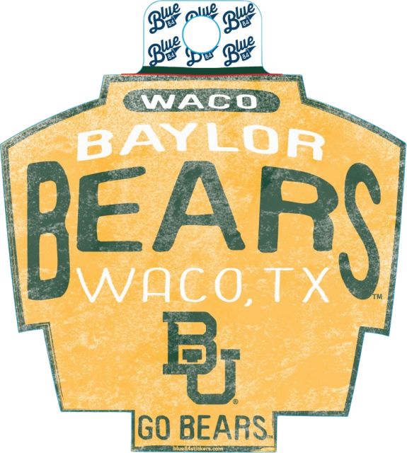 Baylor University Full-Size Sticker