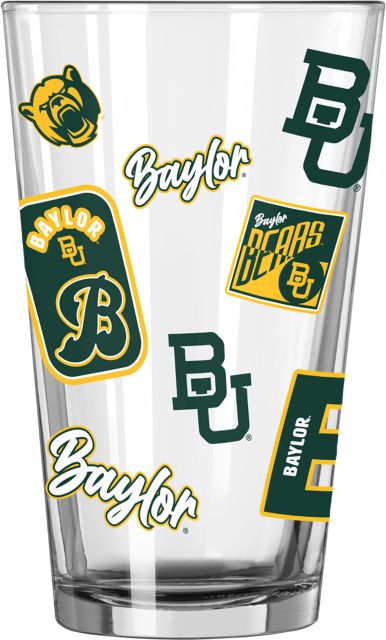 Baylor University 16 oz. Glass