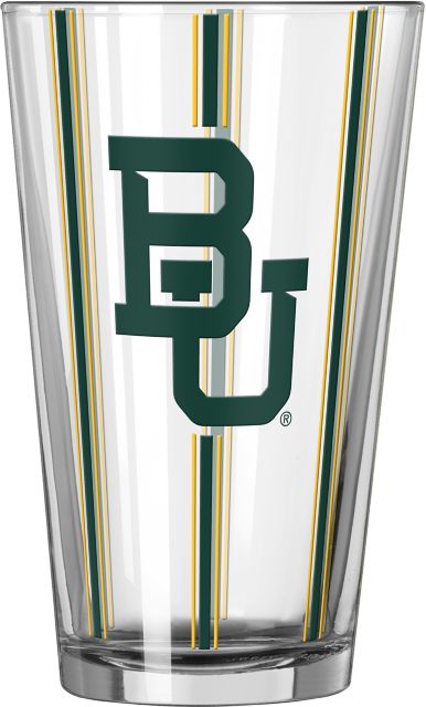 Baylor University Baseball 16 oz. Glass