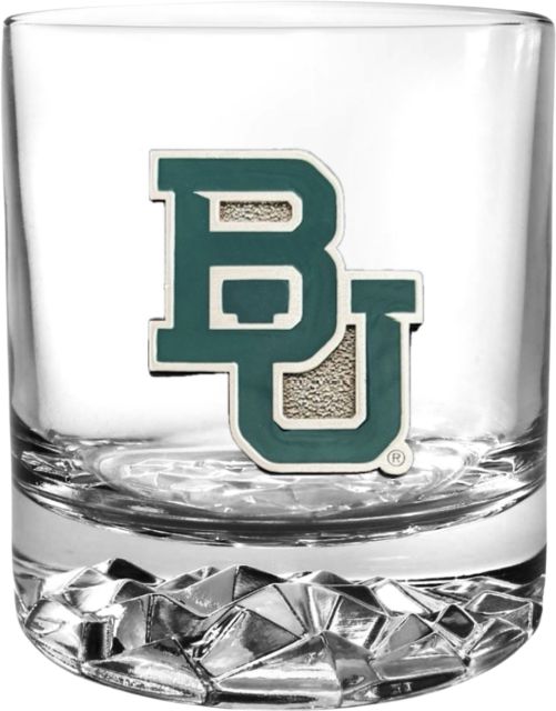 Baylor University Round Glass