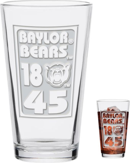 Baylor University Engraved Glass