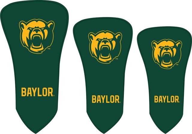 Baylor University Bears Golf Head Cover 3-Pack
