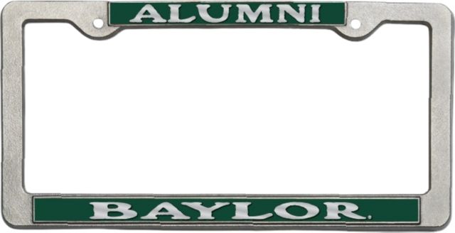 Baylor University License Plate Frame