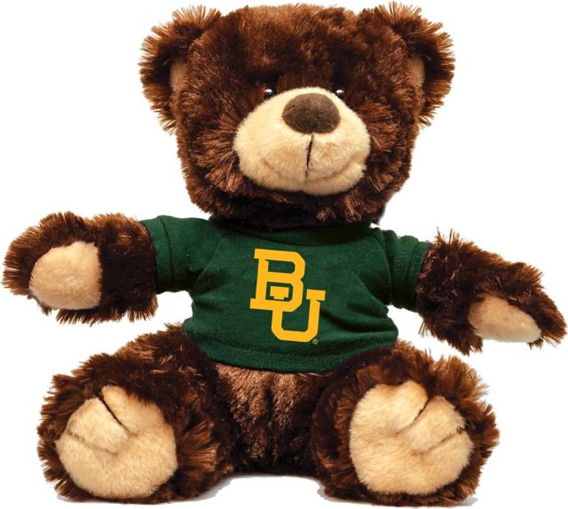 Baylor University 12'' Plush Noah Bear - Chocolate - ONLINE ONLY