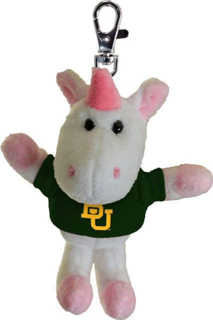 Baylor University Plush Keychain