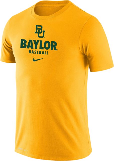 Men's Nike White Baylor Bears Legend Bench Long Sleeve T-Shirt