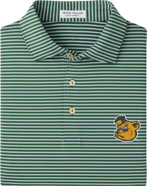 Baylor University Bears  Tiebreaker Stripe Polo