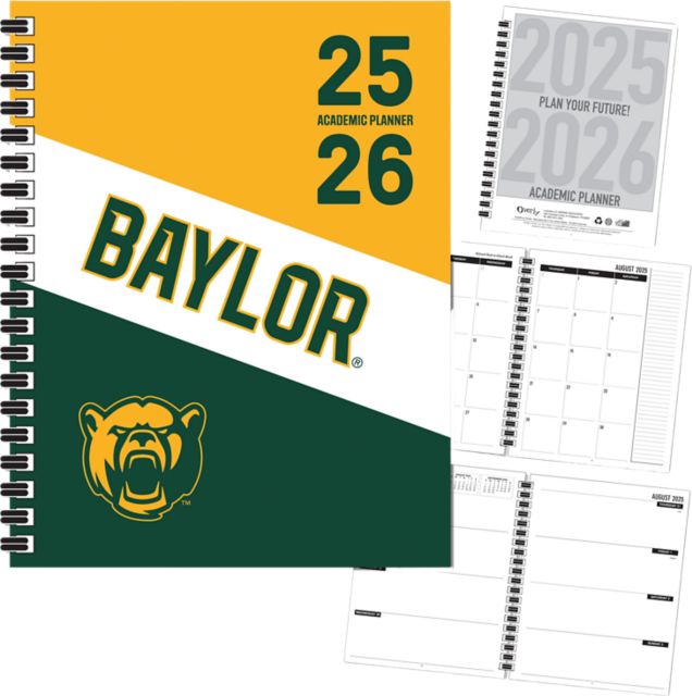 Baylor University Academic Year 2025 - 2026 Planner