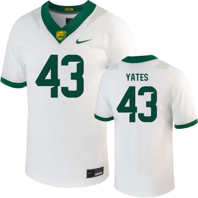 Baylor University - Embroidered Cropped Baseball Jersey - Green –  Established and Company