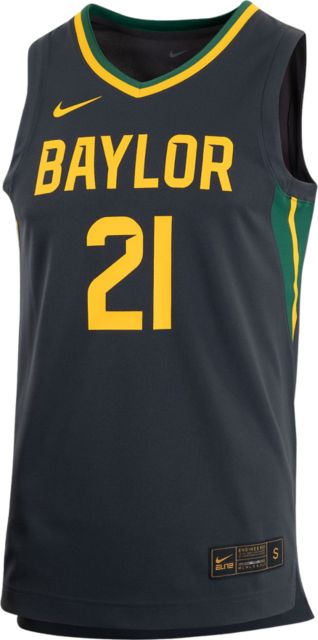 Baylor Bears Basketball Adidas Jersey +2 Length, #55, Adult Medium