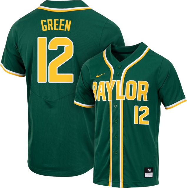 Baylor Baseball Replica Jersey #12 MASON GREEN