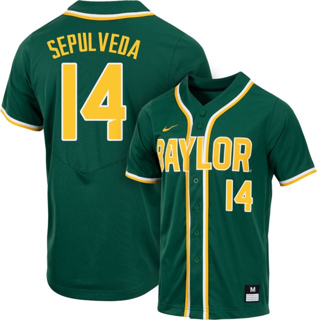 Baylor Baseball Replica Jersey #14 S SEPULVEDA