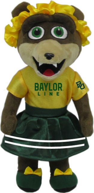 Baylor University Line Plush Bear 10''