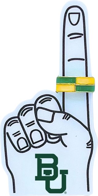 Baylor University 50/50 Game Day Ring Set