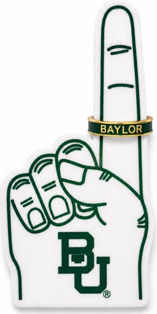 Baylor University Enamel Stack Ring