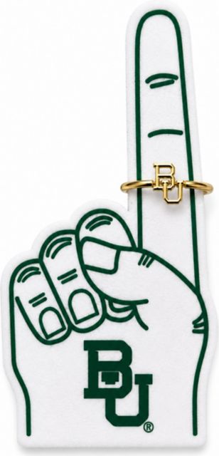 Baylor University Logo Stack Ring
