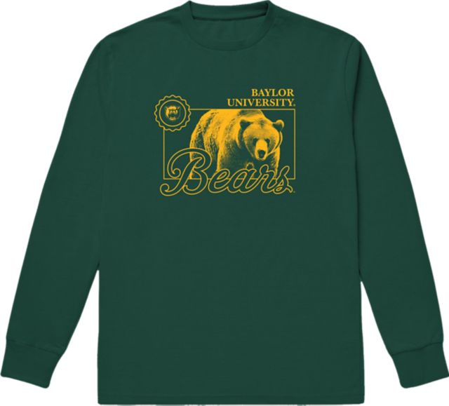 Baylor University Bears Ringer Long Sleeve T-Shirt