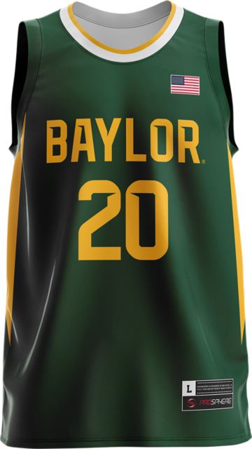 Nike Baylor Bears Elite Bounce Basketball Jersey Womans M Stiched DN 5483