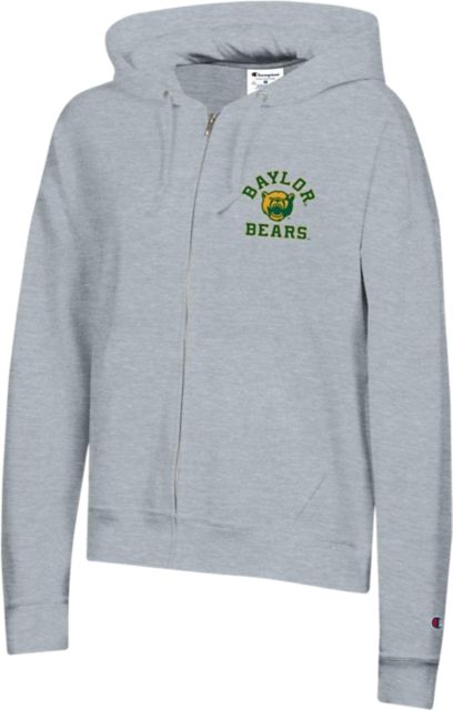 Men's Colosseum Heathered Green Baylor Bears Varsity Hoodie Tank Top