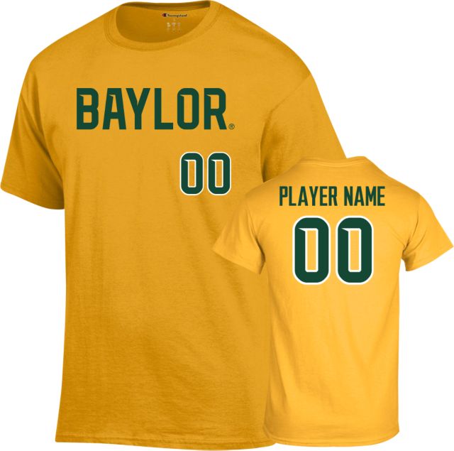 Baylor Softball Player Name Short Sleeve T-Shirt - ONLINE ONLY