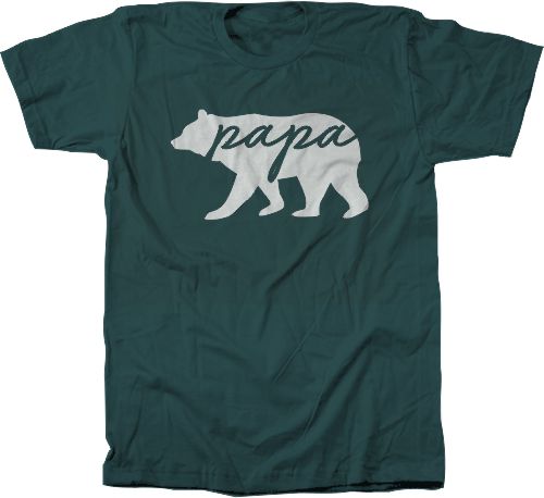 1607H1 Baylor University Papa Bear Short Sleeve T-Shirt | Champion | Oxford | XLarge