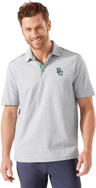 Nike Baylor Bears Mens Grey Varsity Short Sleeve Polo