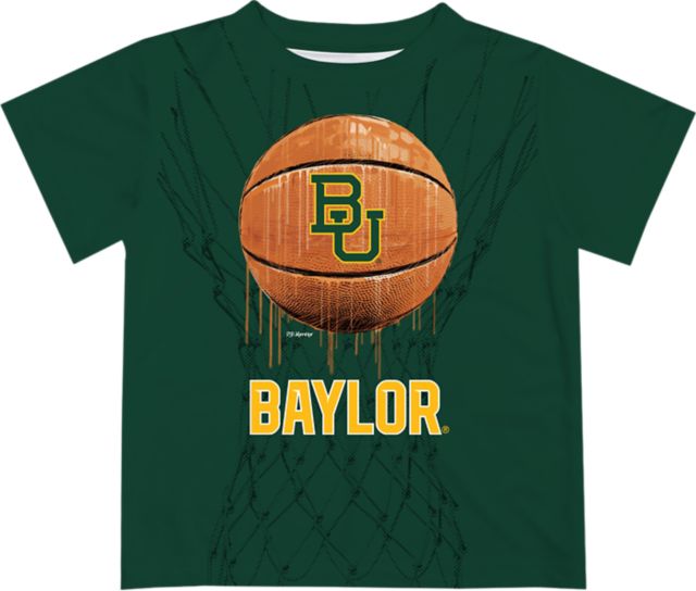 Baylor University Infant Dripping Basketball Short Sleeve T-Shirt - ONLINE ONLY