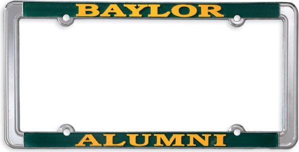 1312E Alumni License Plate Frame | Baylor University