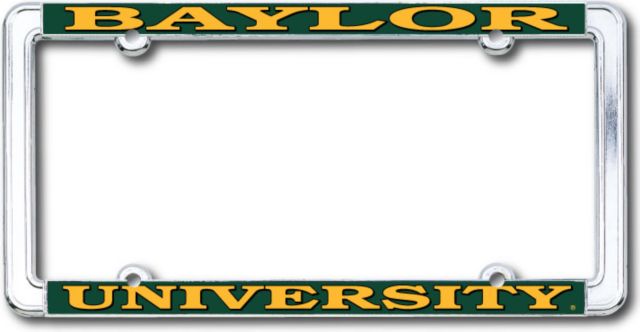 Baylor University Thin Dome License Plate Frame