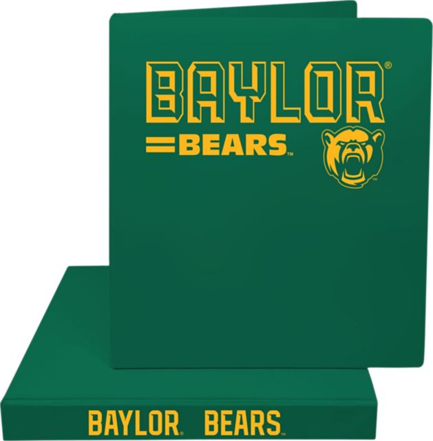 Baylor University 1 inch Vinal Binder