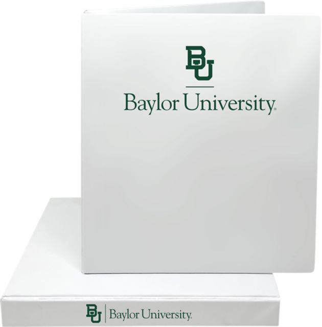 Baylor University 1'' Vinyl Binder