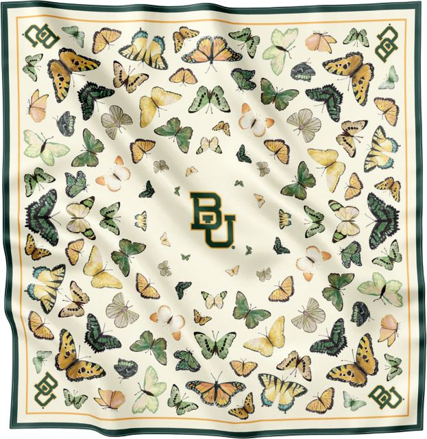 Baylor University Square Silk Scarf