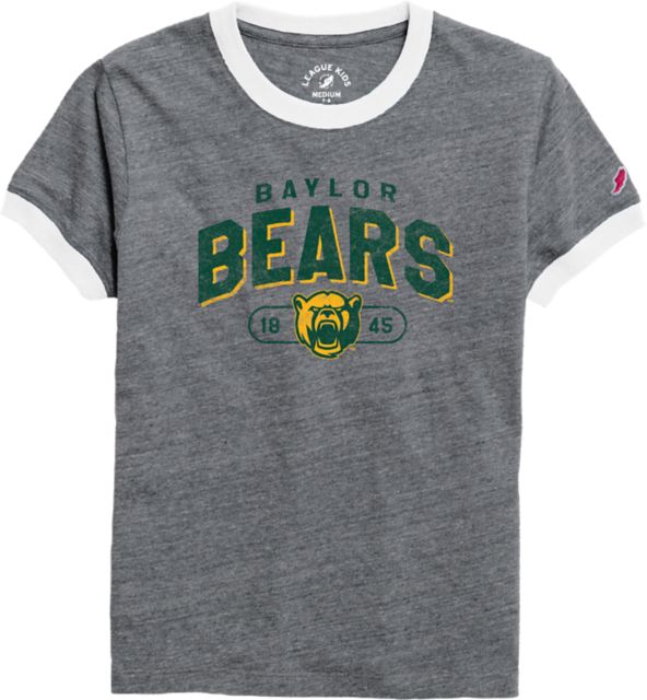 Baylor University Bears Youth Ringer Short Sleeve T-Shirt