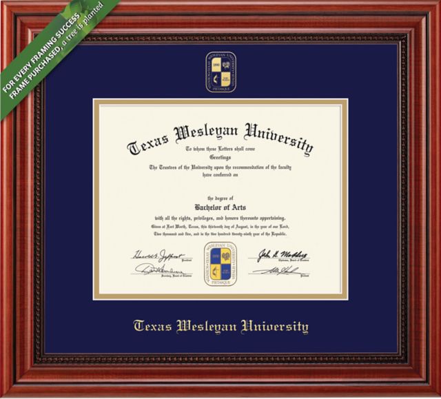 Framing Success Millennium 8.5 x 11 BA Diploma with Double mat - ONLINE ONLY