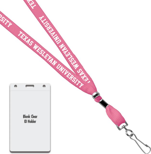 Texas Wesleyan University Card Dispenser Lanyard