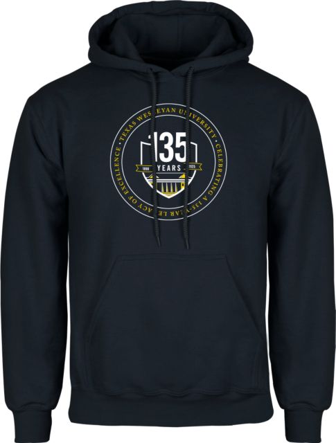 Texas Wesleyan University 135th Anniversary Hooded Sweatshirt