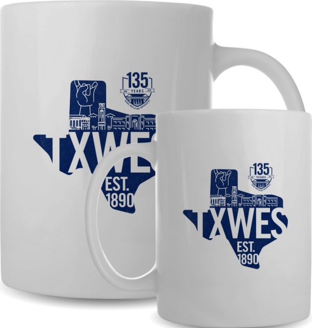 Texas Wesleyan University 135th Anniversary Mug