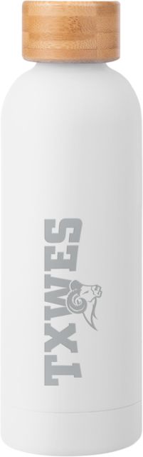 Texas Wesleyan University Blair Stainless Steel Bottle w/ Bamboo Lid 17 oz