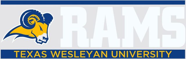 Texas Wesleyan University Rams Basketball Decal