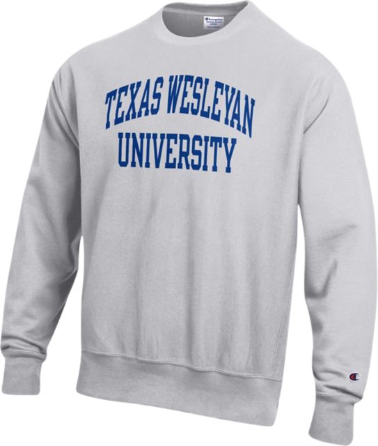 Texas Wesleyan University Reverse Weave Crewneck Sweatshirt