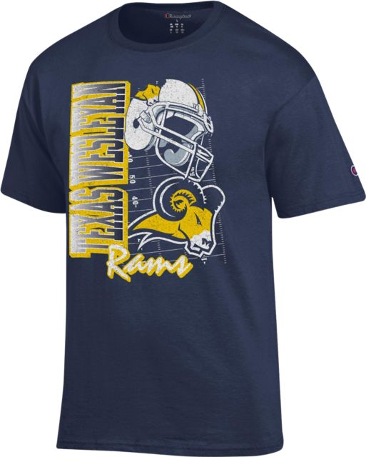 Texas Wesleyan University Rams Football Short Sleeve T-Shirt