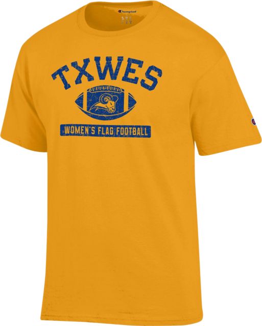 Texas Wesleyan University Women's Flag Football Short Sleeve T-Shirt